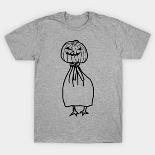 Minimal Goose Steals Halloween Horror Costume T-Shirt